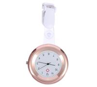 NOLITOY Nursing Pocket Watch for Nurses and Doctors with Clip-on Design, Numbers, and Aluminium Alloy Material, for Fields and Hospitals, Simple Style Nurse Watches for Women