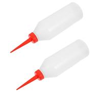 NOLITOY Oil Squeeze Bottles Suitable for Flatbed and Needle Sewing Machines 2pcs with Precision Needle Nozzles, Easy to Carry Design for Sewing Machines for Storage and On-the-go