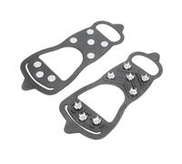 NOLITOY Outdoor Anti-slip Ice Cleats Spike Crampon Shoe Covers for Mountaineering and Hiking Flexible Non-skid Foot Coverings Suitable for Winter All Shoe