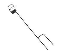 NOLITOY Outdoor Bottle Holder Stand Metal Beverage Rack Black Iron Cup Storage Stake for Camping Picnic Garden Balcony Beach Outdoor Parties