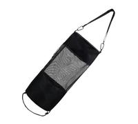 NOLITOY Outdoor Camping Rubbish Bin Bag with Drawstring Closure for Ship and Boat Lightweight Portable Trash Pouch Black Windproof Waste Storage for Kayaking and Boating