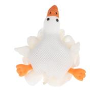 NOLITOY Oversized Bath Loofah Goose Design Cute Animal Shower Sponge for Boys Soft Mesh Body Scrubber Bathing Fun and Cleaning