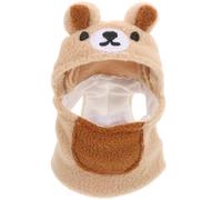 NOLITOY Parrot Flight Suit Bird Diaper Clothes for Parrots Cockatiels Parakeet Winter Warm Bird Clothes Small Animal Apparel Cosplay Photo Props