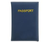 NOLITOY Passport Holder Passport Cover Artificial Leather Compact Lightweight Travel Wallet for Men Women Simple Design and Appearance