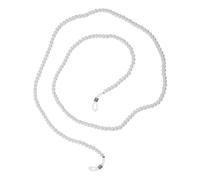 NOLITOY Pearl Eyeglasses Lanyard Classic Beaded Glasses Chain Anti-lost Eyewear Strap for Reading Glasses Sunglasses Suitable for All Ages Fashionable Accessory