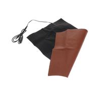 NOLITOY Pet Heating Pad Usb Electric Heated Pad 3-level Adjustable Temperature 304 Stainless Steel Leather Surface Suitable for Dogs and Small Pets Indoor Use Random Color