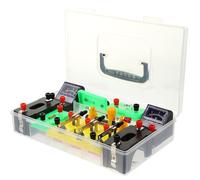 NOLITOY Physics Teaching Aids Electricity Experiment Kit Portable Junior High School Circuit Boards Electronics Science Equipment for Electrical Learning and Scientific Random Color