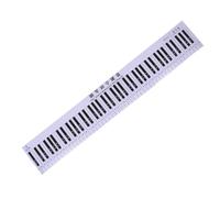 NOLITOY Piano Fingering Practice Mat 88 Keys Waterproof Pvc Keyboard Finger Exercise Pad for Beginners Learning Piano at Home