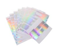 NOLITOY Piano Keyboard Protective Cover for 76 Keys Electronic Keyboard, Pvc Scratch Protection Film with Stylish Laser Design, Removable Anti Scratch Sticker for Practice and Beginners