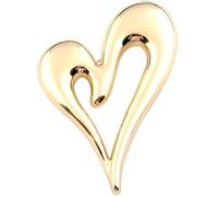 NOLITOY Pin Brooch for Women Creative Heart Shaped Lapel Badge Elegant Dress Accessory for Parties Weddings Valentines Day Gift Stylish Brooch Pin for Fashion and Daily Wear