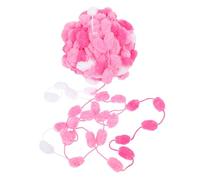 NOLITOY Pink DIY Yarn Roll for Hand Knitting and Household Decoration, Slender and Flexible Woolen Yarn Suitable for Crochet, Knitting Crafts, and Handmade Projects