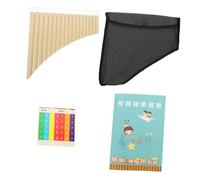 NOLITOY Pipe Pan Flute for Beginners and Professionals Melodious Sound Odorless Material Educational Musical Instrument Gift for Students and Performers