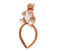 NOLITOY Plush Kangaroo Headband Cute Stuffed Animal Hair Hoop Cartoon Zoo Hair Accessory for Halloween Parties Photos and Daily Wear with Australian Exotic Charm