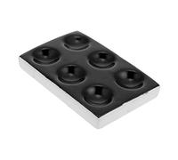 NOLITOY Porcelain Reaction Plate Plate for Experiments Stable Material with Smooth Surface Multifunctional Ceramic Reaction Board for Chemical Testing and Liquid Comparison