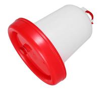 NOLITOY Portable 4l Plastic Chicken Food Feeder Leakproof Design for Chicks, Quail, and Ducks Poultry Feeder Kit for Farm and Backyard Use