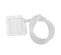 NOLITOY Portable Air Conditioner Drip Tray with Hose Weatherproof Condensate Drain Pan for Window Ac Units Enhanced Water Management and Stability Easy Tool Installation