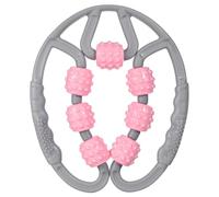 NOLITOY Portable Calf Massager with ABS Material Featuring Seven Rollers for Leg and Waist Massage, Better Blood Flow and Having A Rest or Working