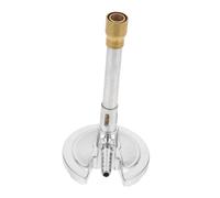 NOLITOY Portable Laboratory Bunsen Burner Gas Burner Lamp Lightweight Multi-Function Heating Equipment for Chemistry Biology Physics Research Safe and Rapid Experimental Heating Tool