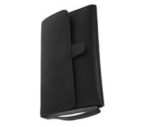 NOLITOY Portable Leather Hairdresser Scissors Bag Lightweight Salon Pouch Organizer for Barber Tools Travel Storage Case