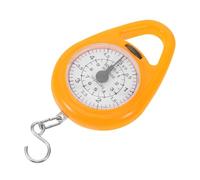 NOLITOY Portable Mechanical Spring Scale Mini Luggage Weight Scale with Built Hook Compact Hanging for Travel Suitcase Bags Accurate Measurement Tool
