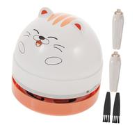 NOLITOY Portable Mini Vacuum Cleaner for Desktop with Battery Power Lightweight Multi-function Table Cleaner for Keyboard Laptop Office Home and Car Dust Removal Compact Handheld Design