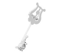 NOLITOY Portable Music Score Stand Piccolo Lyre Clips Folding Design for Music Folders for Practice and Performance