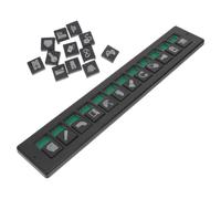 NOLITOY Portable Packing Checklist Board with 24 Plastic Sliders, Visual Inventory Organizer for Moving Boxes, for Relocations and Office Moves