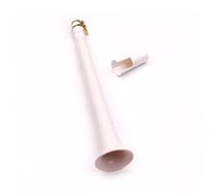 NOLITOY Portable Pocket Saxophone White Mini Woodwind Instrument Compact Little Sax for Music Practice and Travel