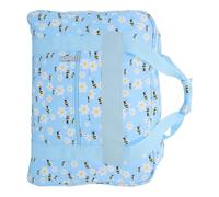 NOLITOY Portable Sewing Machine Storage Bag Oxford Fabric Organizer Tote with Front Pocket Hanging Capability Capacity Design for Knitting Crochet Accessories