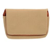 NOLITOY Portable Small Camera Case for Digital Cameras Lightweight Protective Carrying Pouch Compatible with Bbk-m12m in Khaki for Backpackers