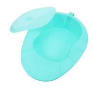 NOLITOY Portable Toilet Bed Pan with Lid for Elderly and Bedridden Patients Heavy Duty Pee Bucket for Men and Women Easy to Clean Odor-isolating Commode Suitable for Home and Hospital Use
