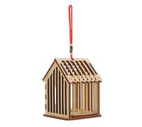 NOLITOY Portable Wooden Grasshopper Cage Ample Space for Crickets and Reptiles, Versatile Use for Transport and Wild Breeding, Sturdy Wooden Insect Display and Feeding Box