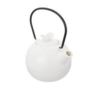 NOLITOY Premium Ceramic Teapot Set with Practical Filter Heat-Resistant Japanese Style Tea Pot for Household Tea Serving Easy to Clean for Entertaining Friends and Family