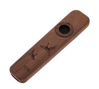 NOLITOY Professional Black Walnut Wood Kazoo Flute, Musical Wind Instrument for Adults, Easy to Learn Kazoo Companion for Ukulele and Guitar Performance