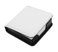 NOLITOY PU Leather Cover Sublimation Blank Memo Pad with Pages for Note Taking Drawing School Office Multifunctional Notepad for Students Professionals Artists