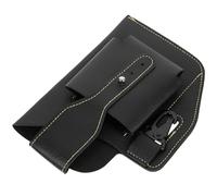 NOLITOY PU Leather Mobile Phone Waist Bag for Men and Women Breathable Lightweight Hiking Bag with Capacity for Travel Shopping Dog Walking and Amusement Parks Comfortable and Design