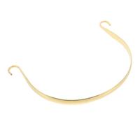 NOLITOY Pure Brass Teapot Handle Replacement, Ergonomic Curved Hook Kettle Grip for Ceramic Glass Teapots, Sturdy Household Tea Pot Handle Accessory for Daily Use