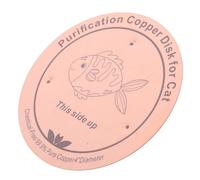 NOLITOY Pure Copper Disk for Cat Dog Water Bowls Thick Corrosion-resistant Ion Releasing Disc Point Support for All-season Hydration Purification