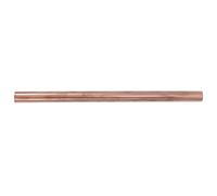 NOLITOY Pure Copper Rod 6' X 0.5' Solid round Handmade Metal Stock for Physics Lab and Classroom Experiment Precision Machining Support and Easy Cutting
