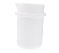 NOLITOY Quartz Crucible Melting Cup for Jewelry Precious Metal Refining High Temperature Resistant Furnace Tool with Heat Conduction and Arc-Shaped Flow Opening for Efficient Melting and