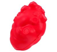 NOLITOY Realistic Human Organ Model for Teaching, Red Simulated Heart Anatomy Model with Detailed Structures, Medical Science Educational Body Part Prop for Classroom Demonstration