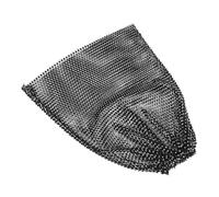 NOLITOY Reflective Rhinestone Fishnet Head Scarf Sparkly Glitter Mesh Headband Stretchy Crystal Nightclub Hair Accessory for Women Prom Wedding Party