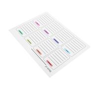 NOLITOY Removable PVC Weekly Dry Erase Whiteboard Planner for Wall Or Fridge with No Ghosting Feature, Instant Planning Solution for Home and Office Use, 15.72x11.79in