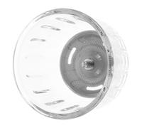 NOLITOY Replacement 0.3L High Borosilicate Glass Bowl for Food Processor with Heat-Resistant Pad and Axle Food Grade Glass Jar Suitable for Freezer and Dishwasher