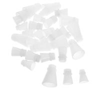 NOLITOY Replacement for Period Using and Not Easy to Deform Or Break Nozzles 30pcs Sturdy Pp Material Nozzles Suitable for 1kg 2kg 3kg Extinguishers