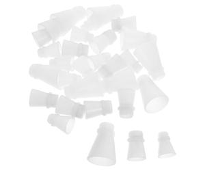NOLITOY Replacement for Period Using and Not Easy to Deform Or Break Nozzles 30pcs Sturdy Pp Material Nozzles Suitable for 1kg 2kg 3kg Extinguishers