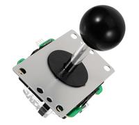 NOLITOY Replacement Game Joystick with Circuit Board for Arcade Game Machines Black Gamer Rocker Handle