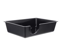 NOLITOY Reptile Basking Shelter Plastic Hideout 24X17.3X6Cm Aquarium Decoration for Hermit Crab