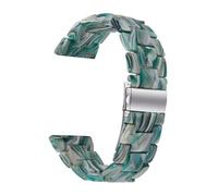 NOLITOY Resin Watch Band for Unisex Decorative Strap Heat Water Resistant Flexible Replacement Wristband with Printed Design for Everyday Wear