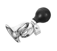 NOLITOY Retro Bike Air Horn Loud Metal Squeeze Horn for Bicycle Handlebar Compact Safety Alert Fits Bikes Clear Crisp Sound for Pedestrians and Riders